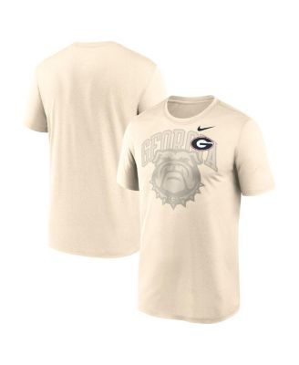 Nike - Men's Natural Georgia Bulldogs Campus Shadow Legend Performance T-Shirt
