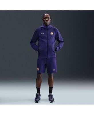 Nike - Men's Purple Barcelona Tech Fleece Full-Zip Hoodie Jacket