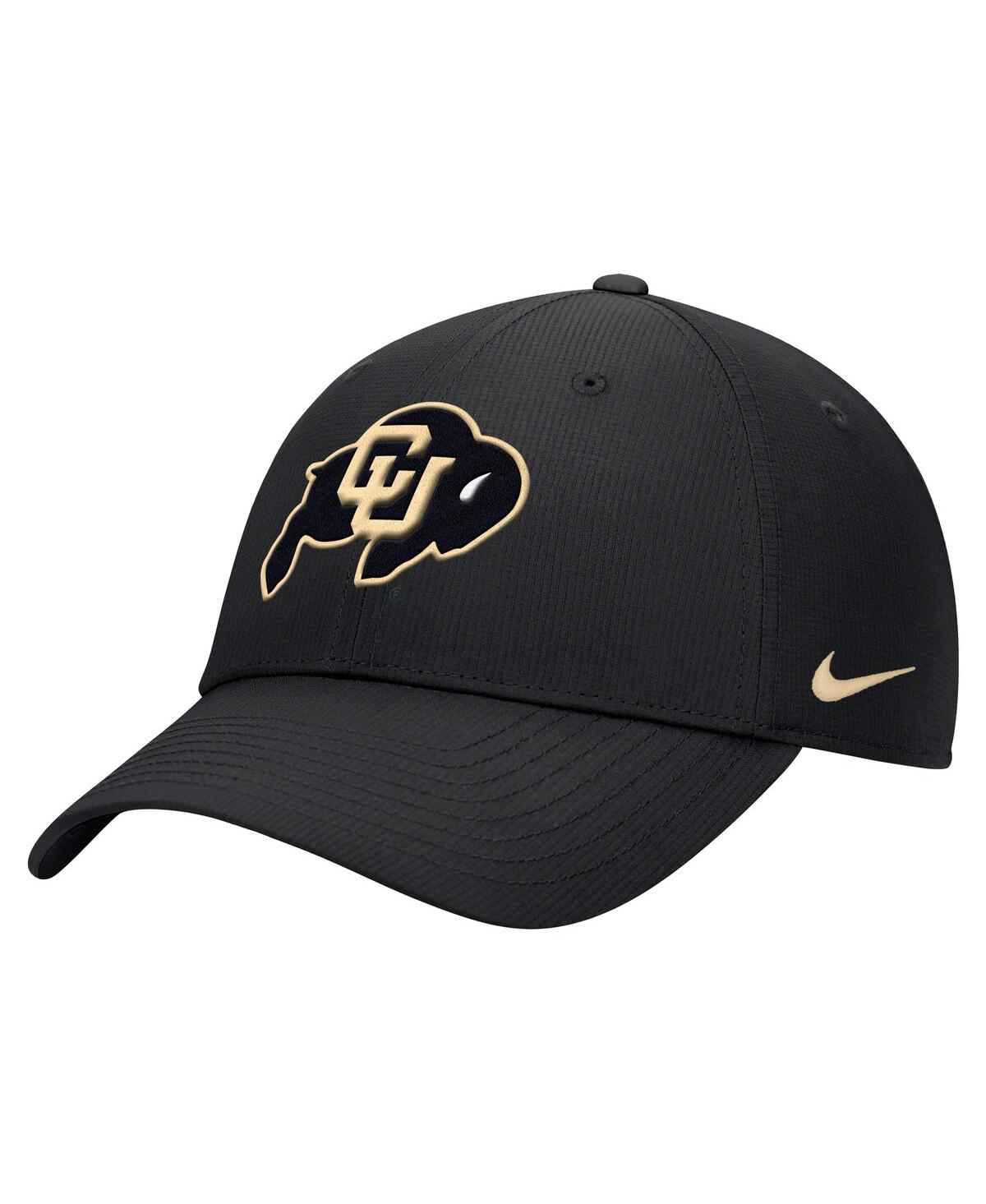 Nike Men's Black Colorado Buffaloes 2025 On-field Club Performance Adjustable Hat In Black