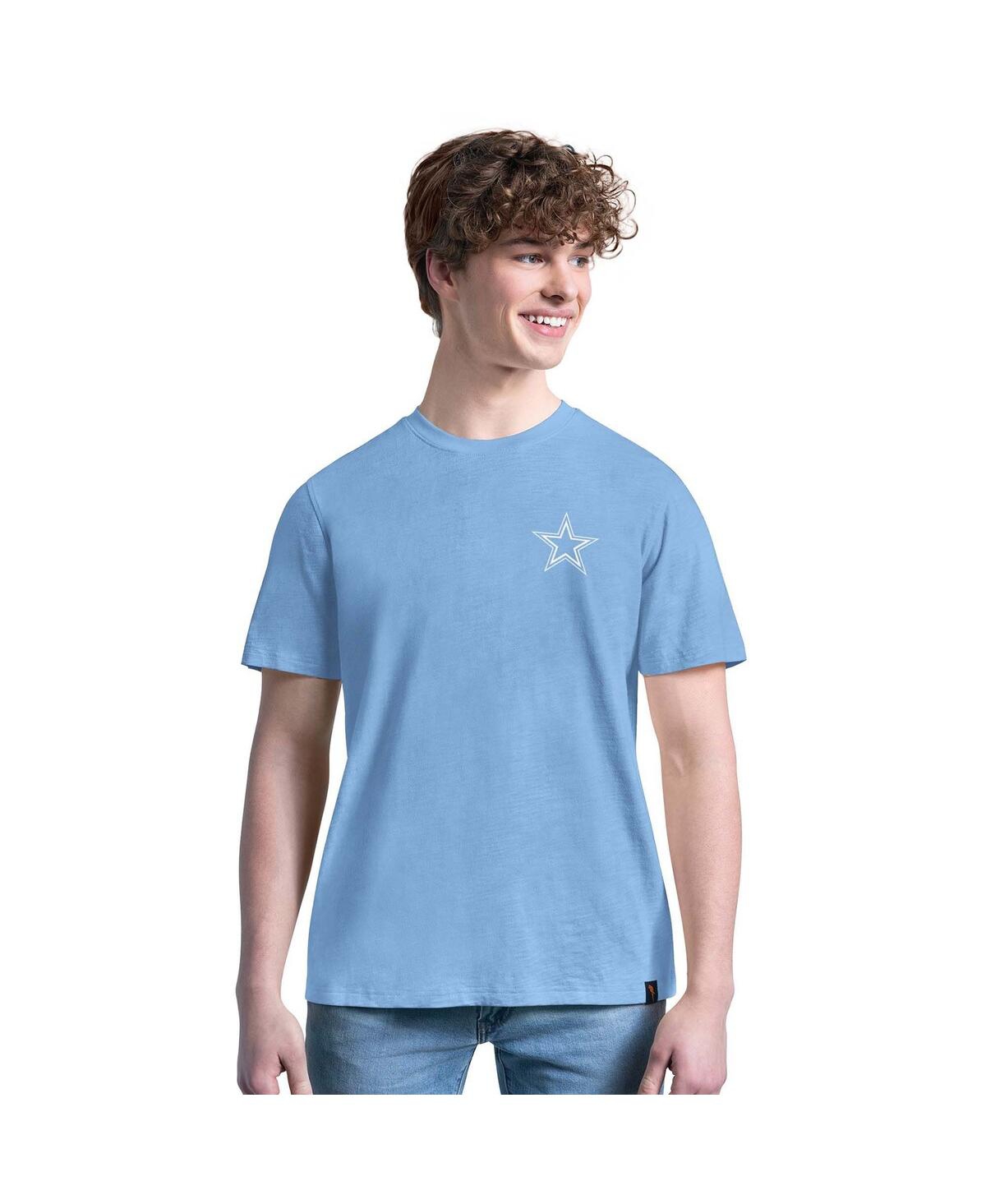 Margaritaville Men's Light Blue Dallas Cowboys Waitin For Gametime T-shirt In Blue