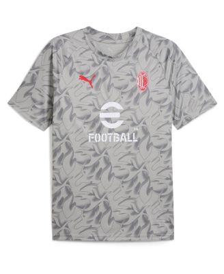 Men's Gray AC Milan 2025/26 Pre-Match Training Jersey