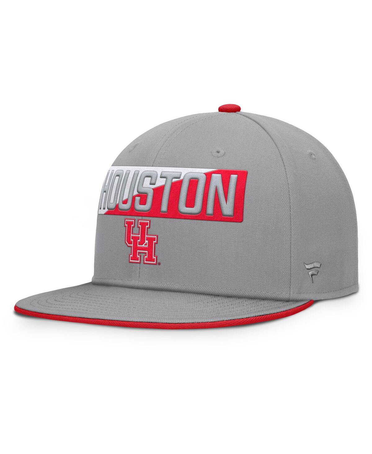 Fanatics Men's Gray Houston Cougars Duo Snapback Hat In Gray