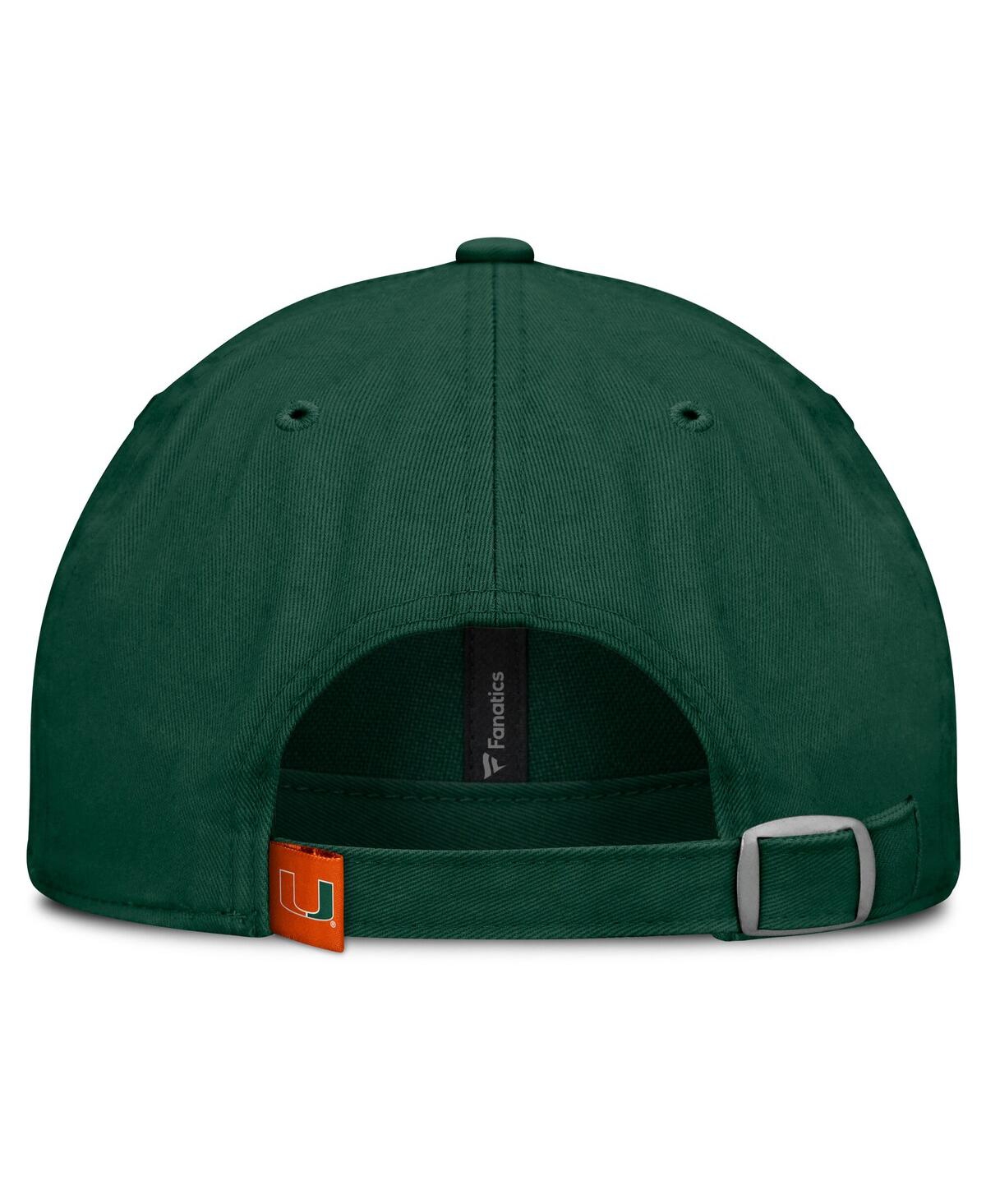 Fanatics Women's Green Miami Hurricanes Candid Adjustable Hat In Green