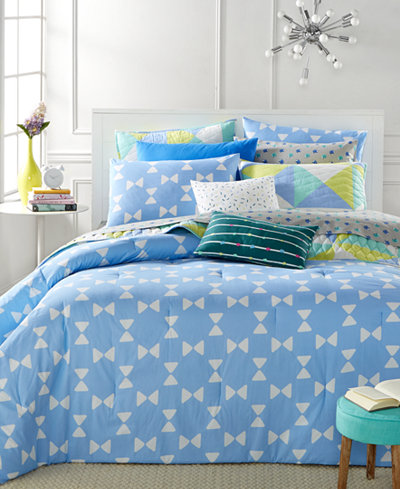 CLOSEOUT! Whim by Martha Stewart Collection Bow Tie Bedding Collection, Only at Macy's