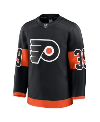 Men's Matvei Michkov Black Philadelphia Flyers Alternate Premium Jersey