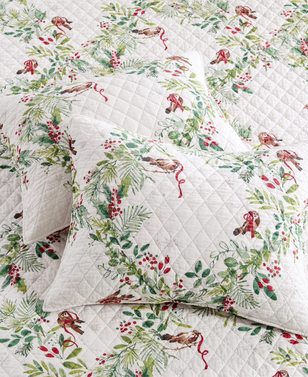 Levtex Home Tinsel Tidings Reversible Quilt, Full/Queen