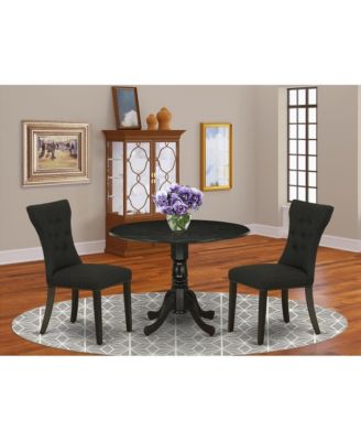 Dining Room Set Wirebrushed Black