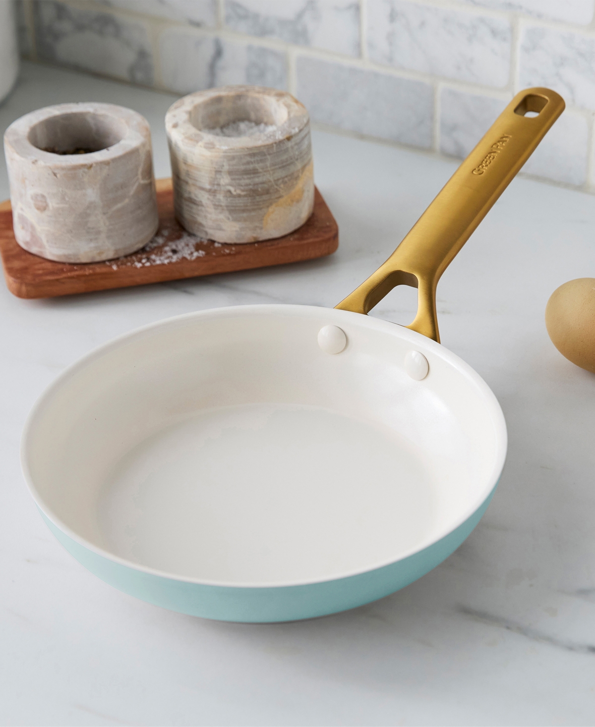Greenpan Reserve 8" Ceramic Nonstick Frypan In White