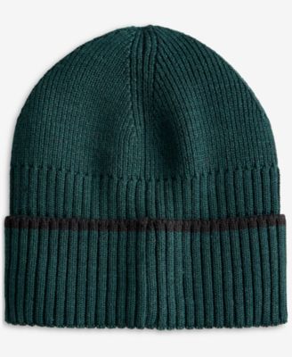 Men's Heritage Ribbed-knit Tipped Cuffed Beanie