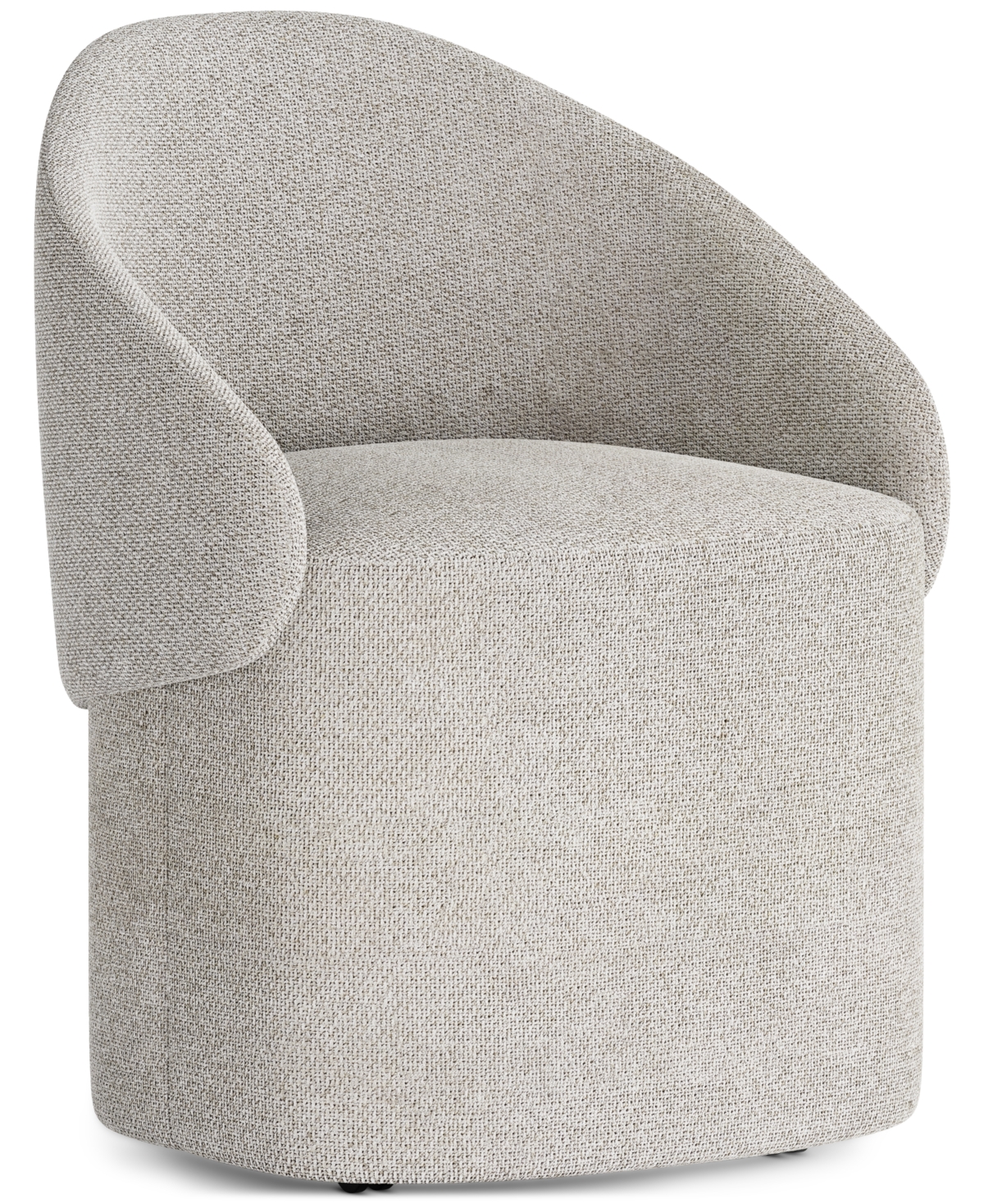 Bernhardt Tempo Caster Dining Chair In Transparent