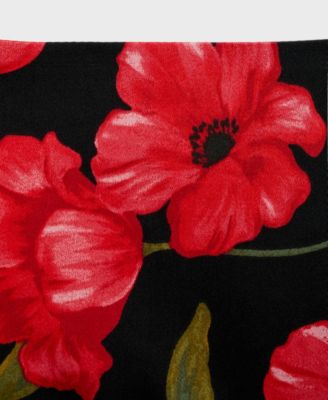 Women's Floral-Print Flared Skirt