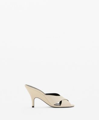 Women's Cross-Strap Leather Sandals