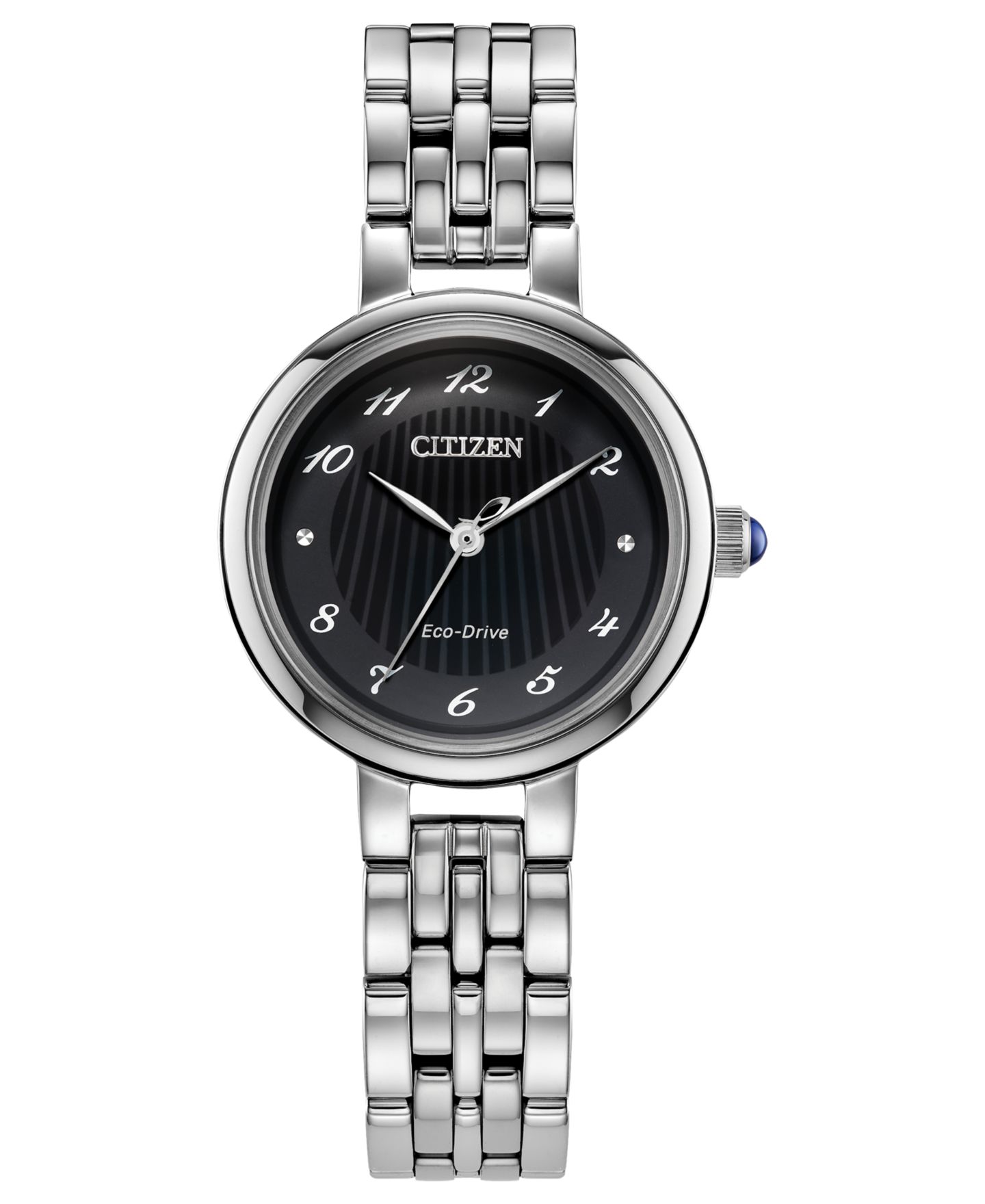 Женские часы Citizen Classic Silver-Tone Stainless Steel Bracelet Watch, 27.7mm — фото 1