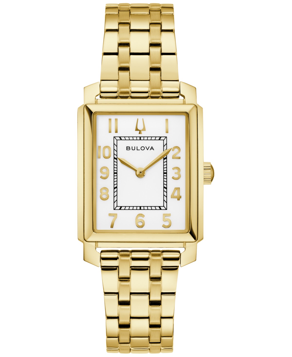 Женские наручные часы Bulova Classic Sutton золотистые на браслете 25 мм — фото 2