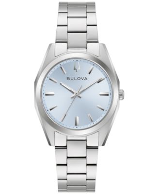 Women's Classic Surveyor Silver-Tone Bracelet Watch 22.7mm