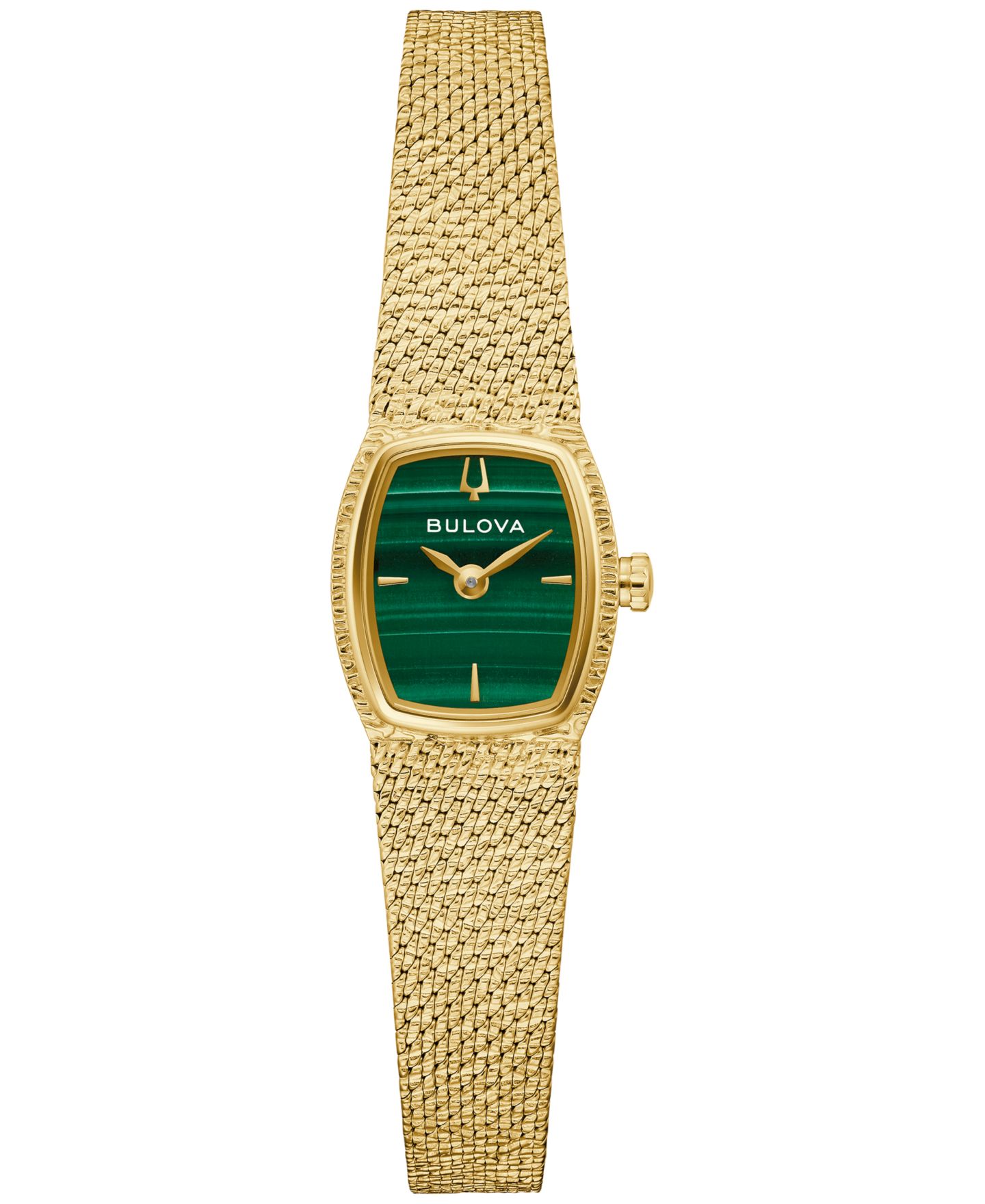 Женские часы Bulova Classic Goddess of Time Gold-Tone Stainless Steel Bracelet Watch 17mm — фото 1