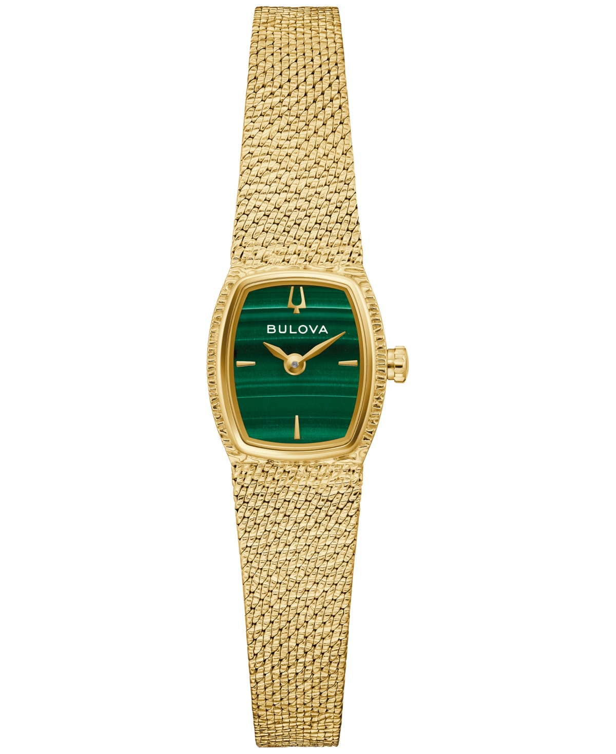 Bulova Women's Classic Goddess of Time Gold-Tone Stainless Steel Bracelet Watch 17mm