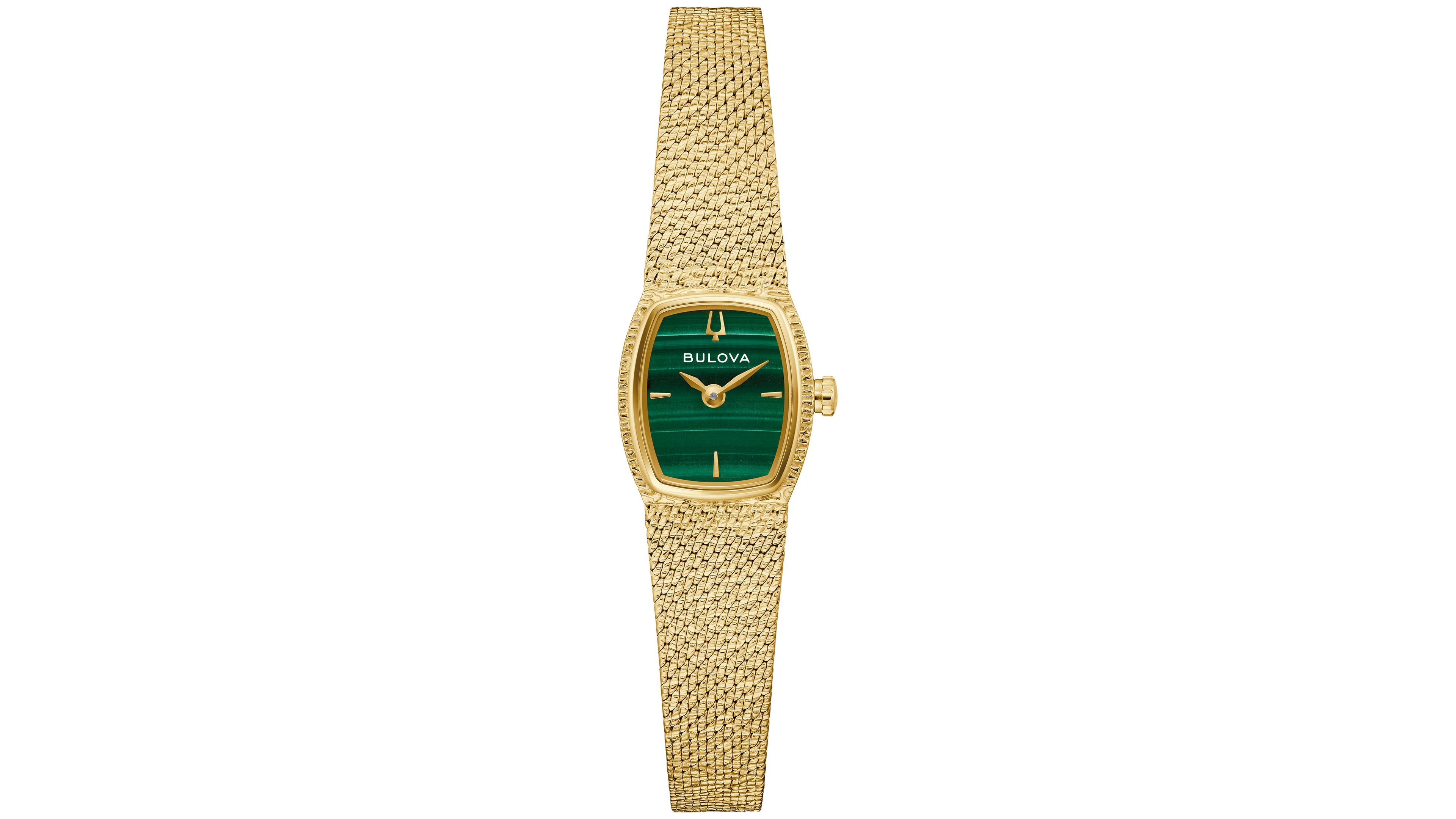 Bulova Women's Classic Goddess of Time Gold-Tone Stainless Steel Bracelet Watch 17mm
