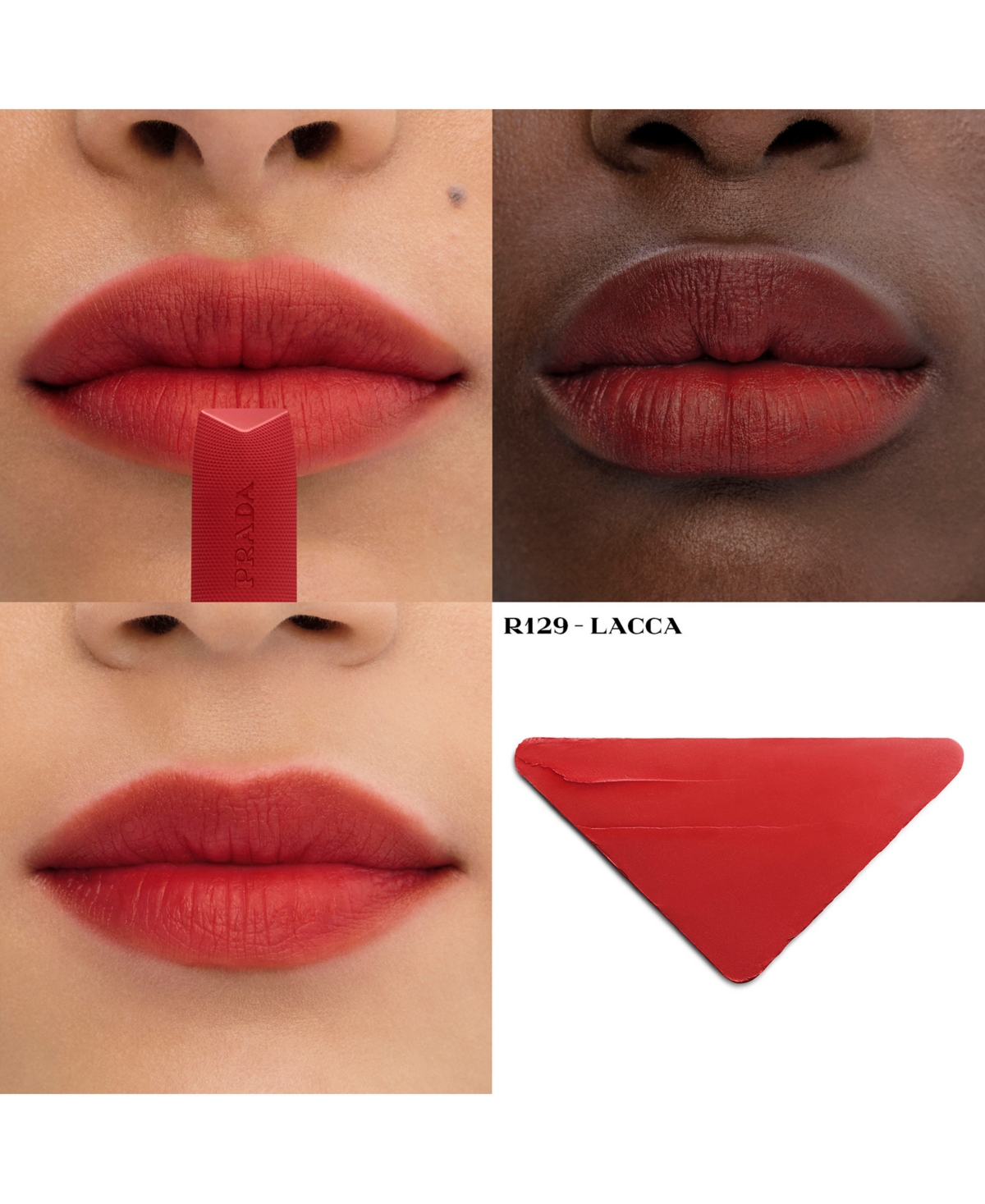 Prada Beauty Monochrome Soft Matte Refillable Lipstick