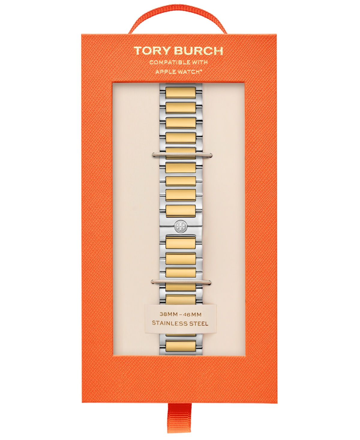 Tory Burch Women's The Kira Two-tone Stainless Steel Bracelet For Apple Watch 38mm-46mm In Multi