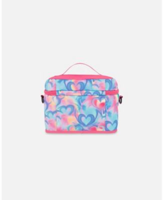 Girl Lunch Box Rainbow Heart Print - Toddler|Child