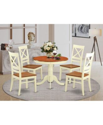 5 Pc particle board or verneer 4-Kitchen dinette Table and 4 Kitchen Chairs - Table set