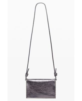 Women's Large metallic convertible wallet