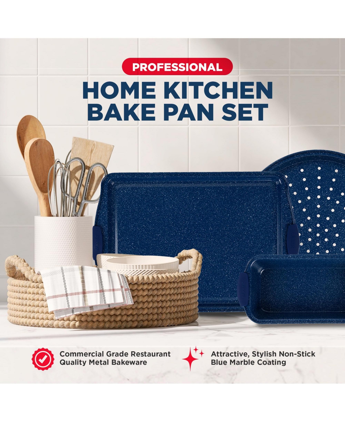 Bakken- Swiss Bakken Kitchen Baking Pan Set