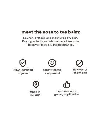 Nose to toe balm 0.5oz