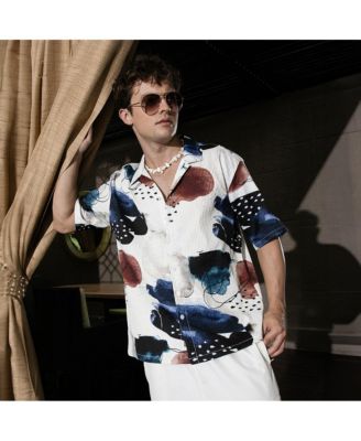 Abstract Blob Oversized Shirt