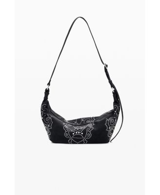 Women's Small faux leather studded bag