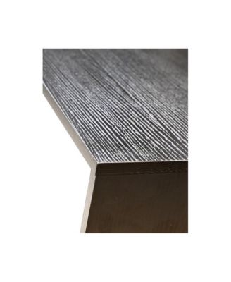 Black 36 in. Cat House Cat Litter Box Enclosure Hidden Furniture with Scratch Pad