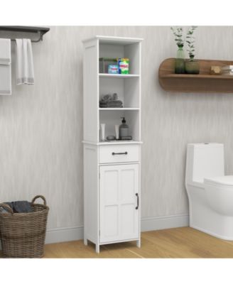 CASAINC 65"H MDF Drawer and Door Compact Floor Cabinet