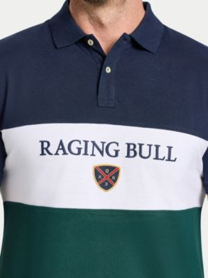 Men's S/S Cut & Sew Panel Pique Polo