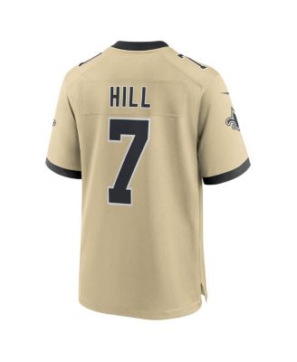 Men's Taysom Hill Gold New Orleans Saints Gameday Golds Alternate Game Player Jersey