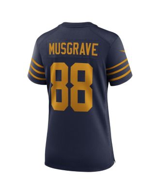 Women's Luke Musgrave Navy Green Bay Packers The 1923 Classic Game Jersey