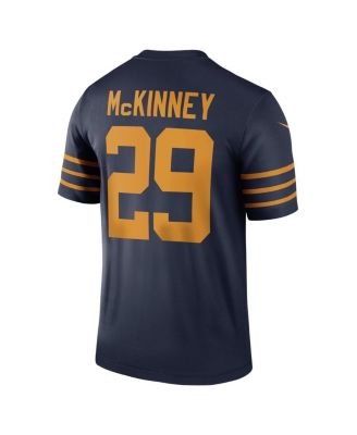 Men's Xavier McKinney Navy Green Bay Packers The 1923 Classic Legend Player Dri-FIT Jersey