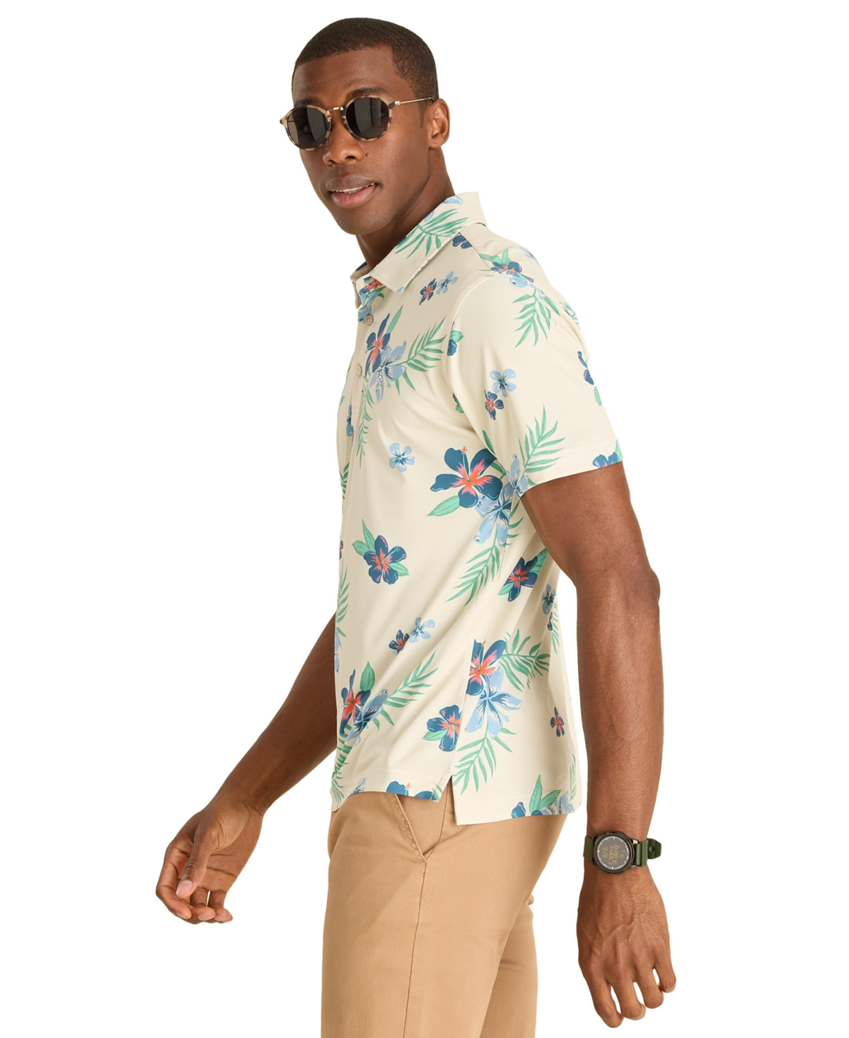 Chubbies Men's Theâ Vintage Vine Range Polo Shirt In Multi