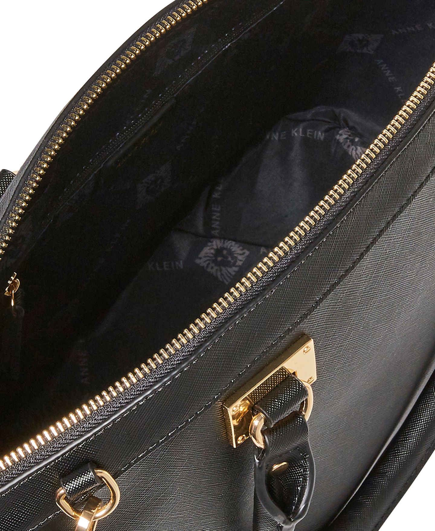 Женская сумка Anne Klein New Recruits Dome Satchel, цвет: Чёрный — фото 4