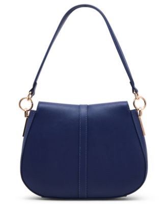 Convertible Strap Small Saddle Bag 