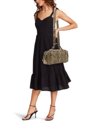 Double Handle Medium Satchel Bag