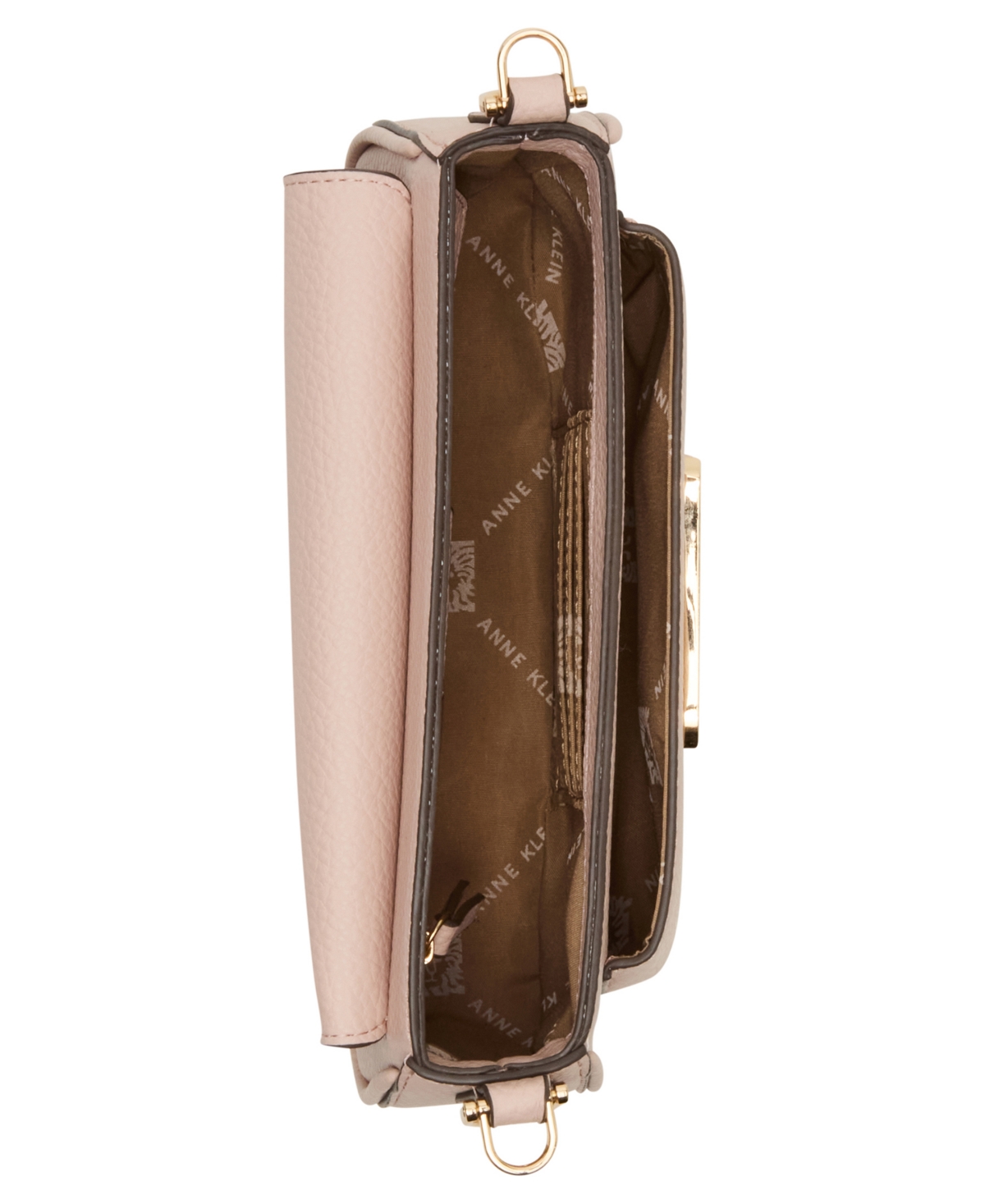 Anne Klein East West Convertible Strap Shoulder Bag In Pink