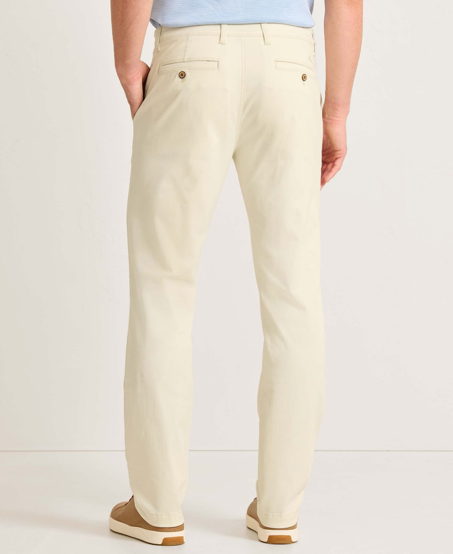 Мужские брюки Tommy Bahama Straight-Fit Stretch Boracay Island Chino, цвет: Выбеленный песочный — фото 3
