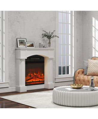 Modern Fireplace Mantel, Fireplace Surround for Fireplaces,