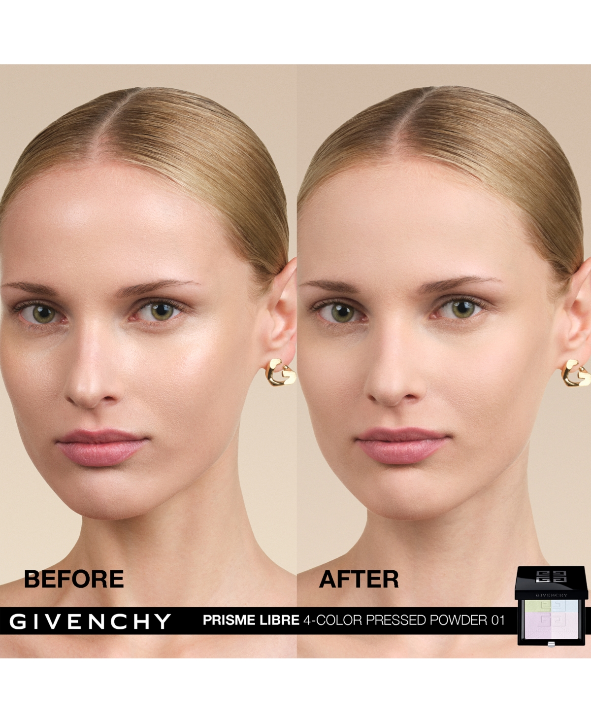 Givenchy Prisme Libre Ultra-blurring & Color-correcting Pressed Powder