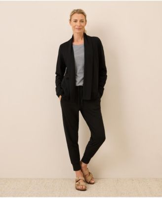 Women's Luxe Stretch Jersey Swing Cardigan