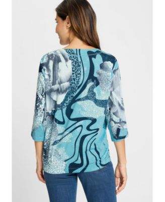 Women's Panneaux Print T-Shirt