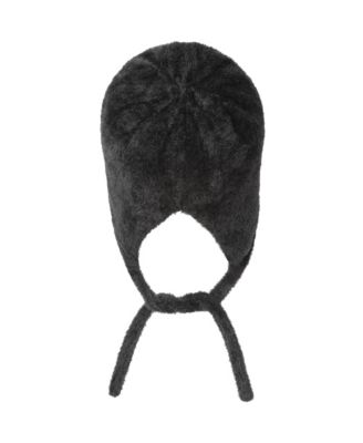 Faux Fur Knit Bonnet
