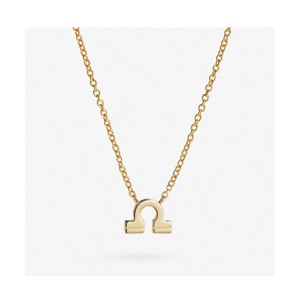Zodiac Necklace - Zodiac Necklace - Gold zodiac -libra