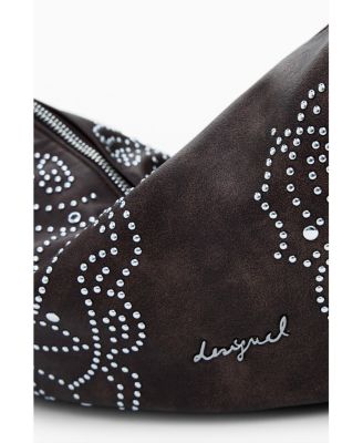 Women's Medium faux leather studded bag